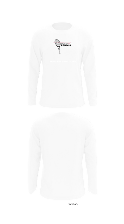 Hauser High School Tennis 30173283 Long Sleeve Performance Shirt 8