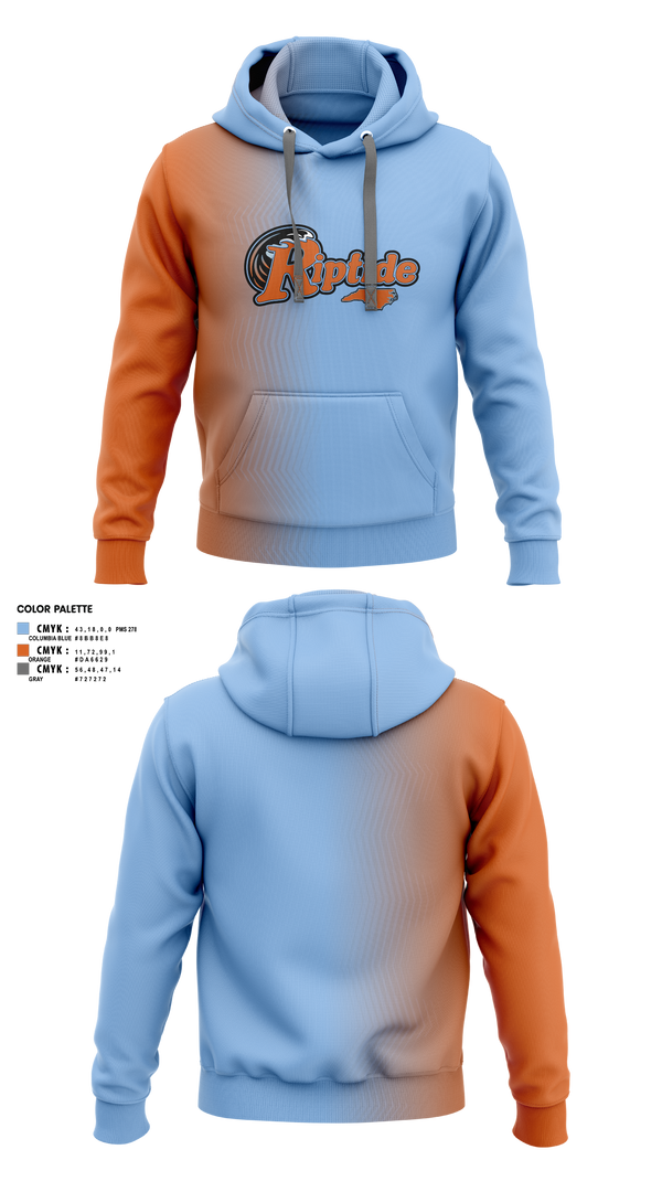 Hoodie, Carolina Riptide, Baseball, Teamtime, Team time, sublimation, custom sports apparel, team uniforms, spirit wear, spiritwear, sports uniforms, custom shirts, team store, custom team store, fundraiser sports, apparel fundraiser