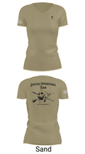 Special Operations Team 76879429 Women's Short Sleeve V-neck Shirt - 84