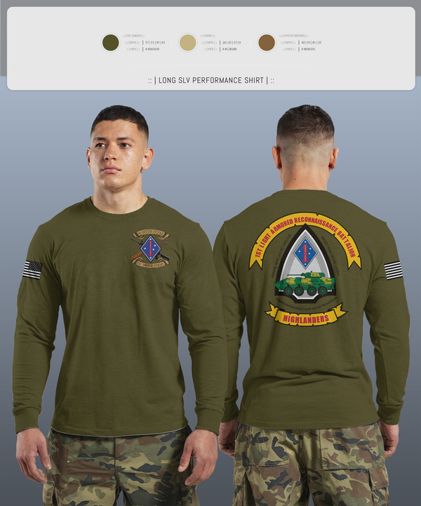 Long Sleeve Performance Shirt, 1LAR, Marines, Teamtime, Team time, sublimation, custom sports apparel, team uniforms, spirit wear, spiritwear, sports uniforms, custom shirts, team store, custom team store, fundraiser sports, apparel fundraiser