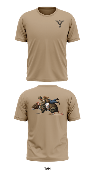 Short Sleeve Performance Shirt, Ratpack 1-319th AFAR 82nd ABN, , Teamtime, Team time, sublimation, custom sports apparel, team uniforms, spirit wear, spiritwear, sports uniforms, custom shirts, team store, custom team store, fundraiser sports, apparel fundraiser