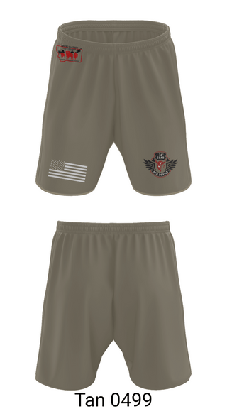 Athletic Shorts With Pockets, E co. 1-189th, , Teamtime, Team time, sublimation, custom sports apparel, team uniforms, spirit wear, spiritwear, sports uniforms, custom shirts, team store, custom team store, fundraiser sports, apparel fundraiser
