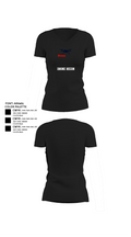 DRONE RECON 39947592 Women's Short Sleeve V-neck Shirt - 11