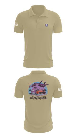 Short Sleeve Performance Polo, 1-228 HHC Phantoms, , Teamtime, Team time, sublimation, custom sports apparel, team uniforms, spirit wear, spiritwear, sports uniforms, custom shirts, team store, custom team store, fundraiser sports, apparel fundraiser