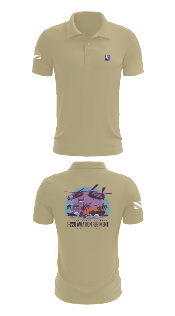 Short Sleeve Performance Polo, 1-228 HHC Phantoms, , Teamtime, Team time, sublimation, custom sports apparel, team uniforms, spirit wear, spiritwear, sports uniforms, custom shirts, team store, custom team store, fundraiser sports, apparel fundraiser