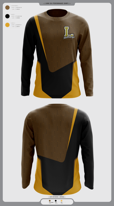 Lithonia High School Soccer 86293825 Long Sleeve Performance Shirt 1