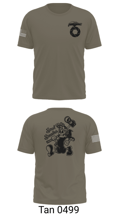 MCAGCC COMMSTRAT 43565701 Old School Cotton Feel Shirt - 70