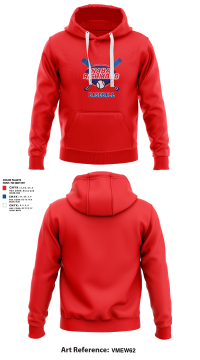 NABA Richmond Baseball 78414998 Hoodie - 1