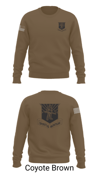 Crew Neck Sweatshirt, WVU AROTC, , Teamtime, Team time, sublimation, custom sports apparel, team uniforms, spirit wear, spiritwear, sports uniforms, custom shirts, team store, custom team store, fundraiser sports, apparel fundraiser