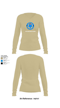 169th Maintenance Squadron 8743649 Women's Long Sleeve V-neck Shirt - 82