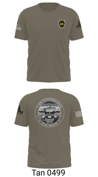 Fire Controlman 9511626 Short Sleeve Performance Shirt - 72