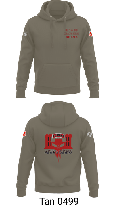 CESD Bravo 35th Engineer Battalion 45351759 Hoodie - 78