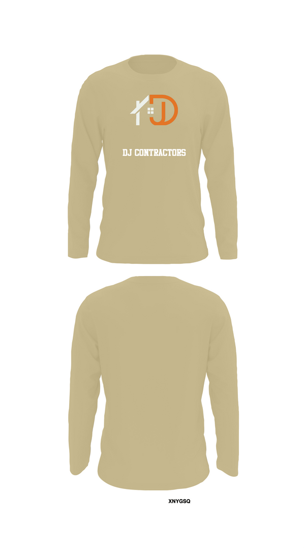 Long Sleeve Performance Shirt, DJ CONTRACTORS, , Teamtime, Team time, sublimation, custom sports apparel, team uniforms, spirit wear, spiritwear, sports uniforms, custom shirts, team store, custom team store, fundraiser sports, apparel fundraiser