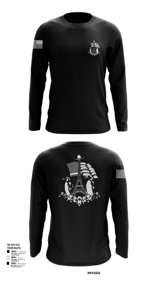 Long Sleeve Performance Shirt, Paris Army Recruiting Station, , Teamtime, Team time, sublimation, custom sports apparel, team uniforms, spirit wear, spiritwear, sports uniforms, custom shirts, team store, custom team store, fundraiser sports, apparel fundraiser