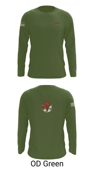 Long Sleeve Performance Shirt, 1/113 CAV B-Troop, Army, Teamtime, Team time, sublimation, custom sports apparel, team uniforms, spirit wear, spiritwear, sports uniforms, custom shirts, team store, custom team store, fundraiser sports, apparel fundraiser