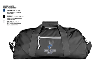 Duffle Bag, Deer Creek Antlers, Golf, Teamtime, Team time, sublimation, custom sports apparel, team uniforms, spirit wear, spiritwear, sports uniforms, custom shirts, team store, custom team store, fundraiser sports, apparel fundraiser