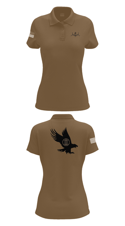 MVIM Level 3 52585841 Women's Short Sleeve Performance Polo  - 15