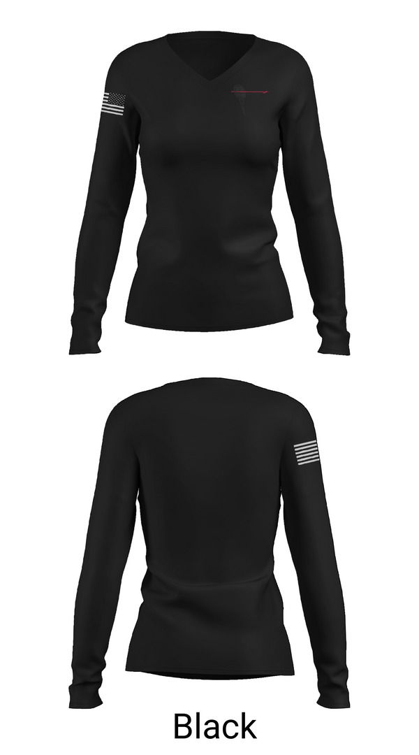 Womens Long Sleeve Vneck Shirt, Hauser High School Tennis, Tennis, Teamtime, Team time, sublimation, custom sports apparel, team uniforms, spirit wear, spiritwear, sports uniforms, custom shirts, team store, custom team store, fundraiser sports, apparel fundraiser