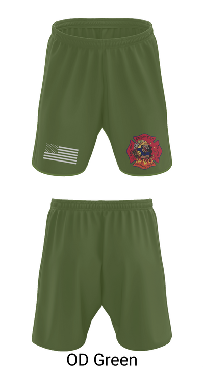 Engine 40 Ladder 4 Medic 19 58015136 Athletic Shorts With Pockets - 49
