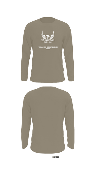 Long Sleeve Performance Shirt, Tuslaw High School Track and Field, Track & Field, Teamtime, Team time, sublimation, custom sports apparel, team uniforms, spirit wear, spiritwear, sports uniforms, custom shirts, team store, custom team store, fundraiser sports, apparel fundraiser
