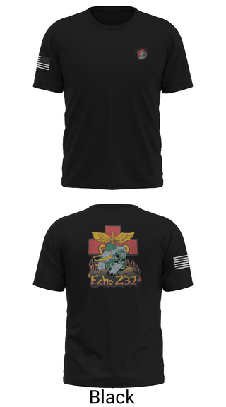 Short Sleeve Performance Shirt, Echo Company 232nd battalion, Army, Teamtime, Team time, sublimation, custom sports apparel, team uniforms, spirit wear, spiritwear, sports uniforms, custom shirts, team store, custom team store, fundraiser sports, apparel fundraiser