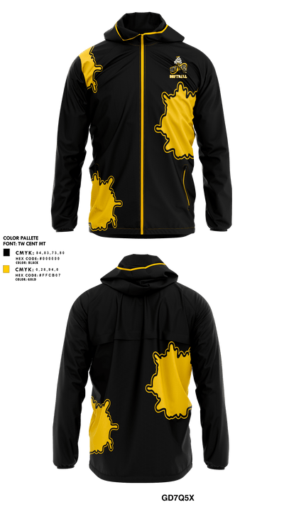 Colonial Beach Drifters Softball 90229306 Windbreaker - 2