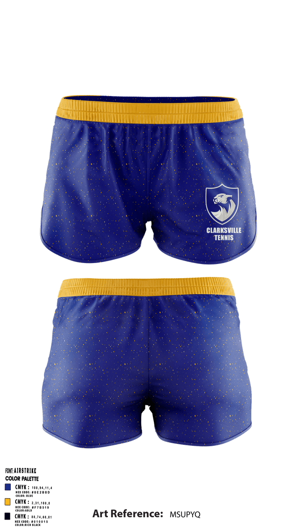 Womens Soccer Shorts, Clarksville Academy Tennis, Tennis, Teamtime, Team time, sublimation, custom sports apparel, team uniforms, spirit wear, spiritwear, sports uniforms, custom shirts, team store, custom team store, fundraiser sports, apparel fundraiser