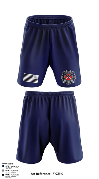 Athletic Shorts With Pockets, ISA Air base Fire Dept., Fire Department, Teamtime, Team time, sublimation, custom sports apparel, team uniforms, spirit wear, spiritwear, sports uniforms, custom shirts, team store, custom team store, fundraiser sports, apparel fundraiser
