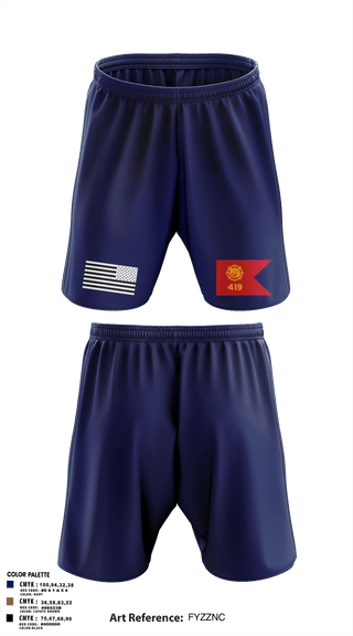 Athletic Shorts With Pockets, 419th Transportation Company, , Teamtime, Team time, sublimation, custom sports apparel, team uniforms, spirit wear, spiritwear, sports uniforms, custom shirts, team store, custom team store, fundraiser sports, apparel fundraiser