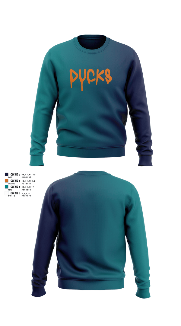 Crew Neck Sweatshirt, Diamond Ducks, Baseball, Teamtime, Team time, sublimation, custom sports apparel, team uniforms, spirit wear, spiritwear, sports uniforms, custom shirts, team store, custom team store, fundraiser sports, apparel fundraiser