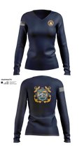 Station Cortez 16222430 Women's Long Sleeve V-neck Shirt - 1