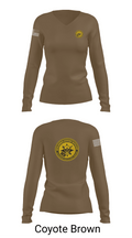 Battlespace Surveillance Company 38169754 Women's Long Sleeve V-neck Shirt - 17
