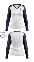Sunshine City Phoenix 76021940 Women's Long Sleeve V-neck Shirt - 2
