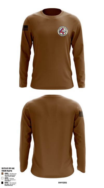 Assault Craft Unit Four 87543498 Long Sleeve Performance Shirt 1