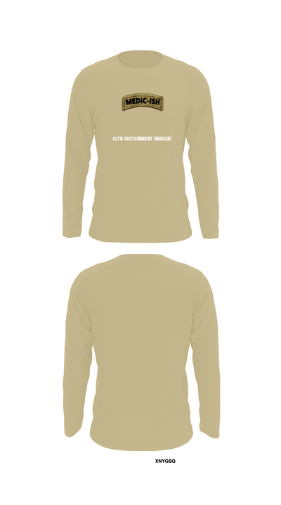 111th Sustainment Brigade 45921536 Long Sleeve Performance Shirt 92