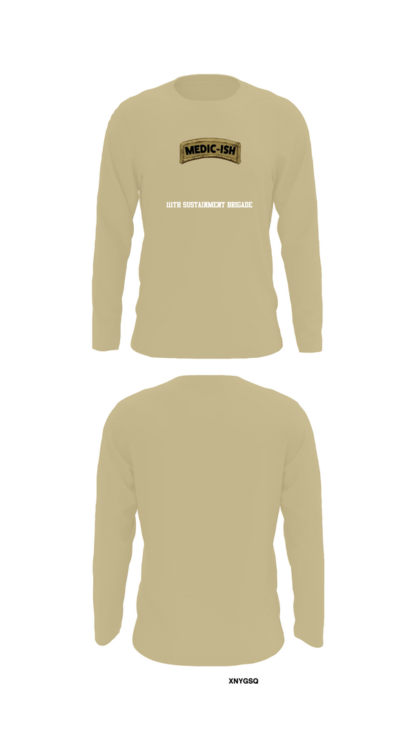 Long Sleeve Performance Shirt, 111th Sustainment Brigade, , Teamtime, Team time, sublimation, custom sports apparel, team uniforms, spirit wear, spiritwear, sports uniforms, custom shirts, team store, custom team store, fundraiser sports, apparel fundraiser