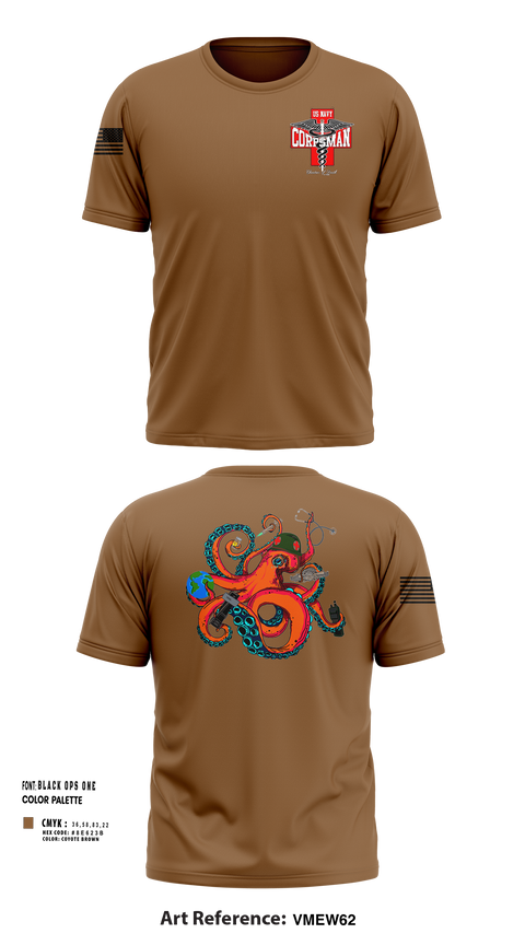 Old School Cotton Feel Shirt, Corpsman, Navy, Teamtime, Team time, sublimation, custom sports apparel, team uniforms, spirit wear, spiritwear, sports uniforms, custom shirts, team store, custom team store, fundraiser sports, apparel fundraiser