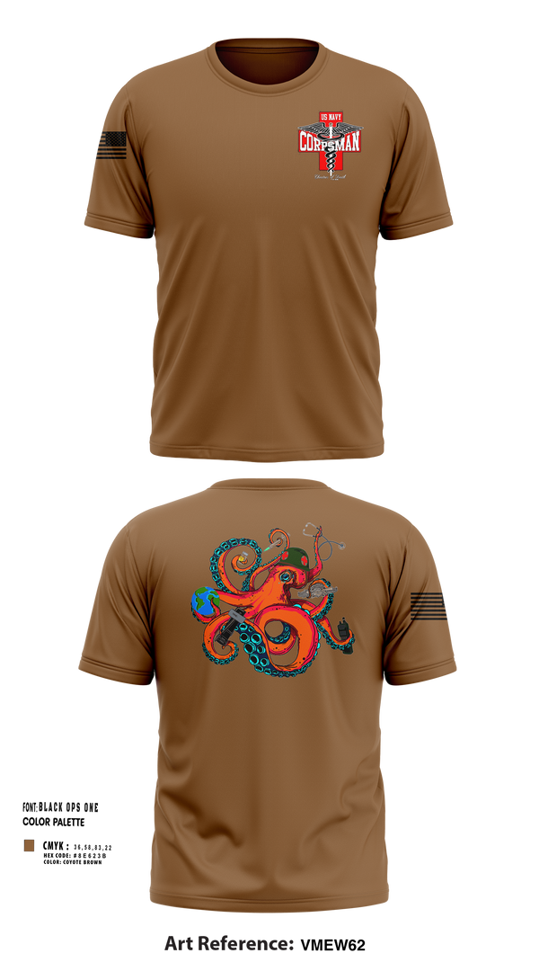 Old School Cotton Feel Shirt, Corpsman, Navy, Teamtime, Team time, sublimation, custom sports apparel, team uniforms, spirit wear, spiritwear, sports uniforms, custom shirts, team store, custom team store, fundraiser sports, apparel fundraiser