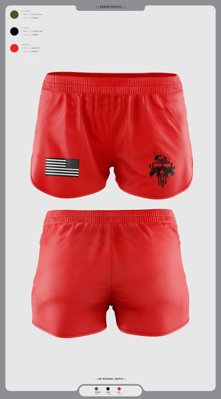 Ranger Panties, The Basic School, Marines, Teamtime, Team time, sublimation, custom sports apparel, team uniforms, spirit wear, spiritwear, sports uniforms, custom shirts, team store, custom team store, fundraiser sports, apparel fundraiser