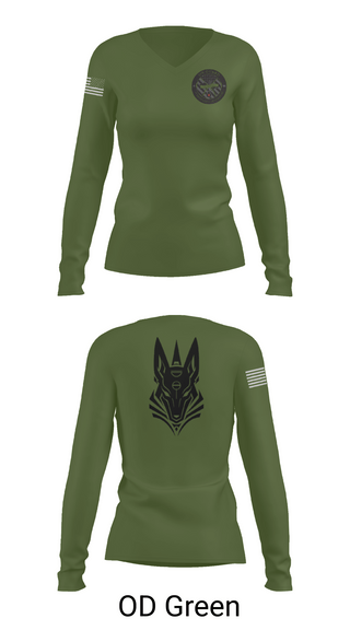 Womens Long Sleeve Vneck Shirt, A-CO 1-168TH IN, , Teamtime, Team time, sublimation, custom sports apparel, team uniforms, spirit wear, spiritwear, sports uniforms, custom shirts, team store, custom team store, fundraiser sports, apparel fundraiser