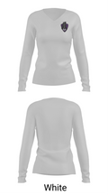 Iron Horses 72437036 Women's Long Sleeve V-neck Shirt - 16