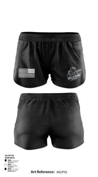 Ranger Panties, Wolverine Arms, , Teamtime, Team time, sublimation, custom sports apparel, team uniforms, spirit wear, spiritwear, sports uniforms, custom shirts, team store, custom team store, fundraiser sports, apparel fundraiser