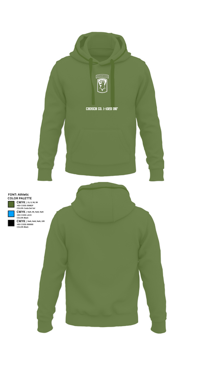 Chosen Co. 1-102D INF 80569563 Hoodie - 51