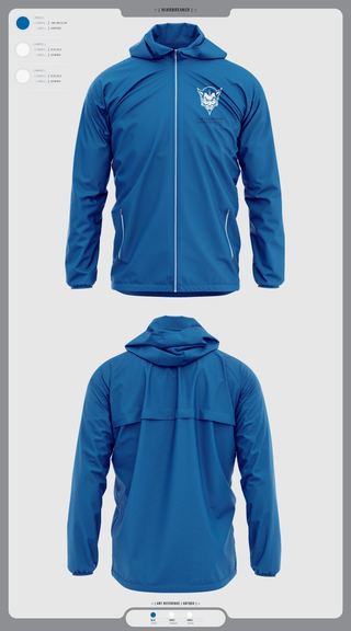 Windbreaker, Castlewood High School Tennis, Tennis, Teamtime, Team time, sublimation, custom sports apparel, team uniforms, spirit wear, spiritwear, sports uniforms, custom shirts, team store, custom team store, fundraiser sports, apparel fundraiser