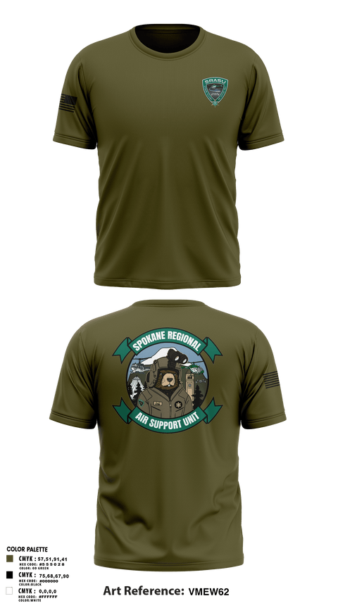 Old School Cotton Feel Shirt, Spokane Regional Air Support Unit, Police, Teamtime, Team time, sublimation, custom sports apparel, team uniforms, spirit wear, spiritwear, sports uniforms, custom shirts, team store, custom team store, fundraiser sports, apparel fundraiser