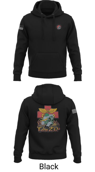 Echo Company 232nd battalion 37509624 Hoodie - 38