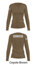 SMCO 97936482 Women's Long Sleeve V-neck Shirt - 17