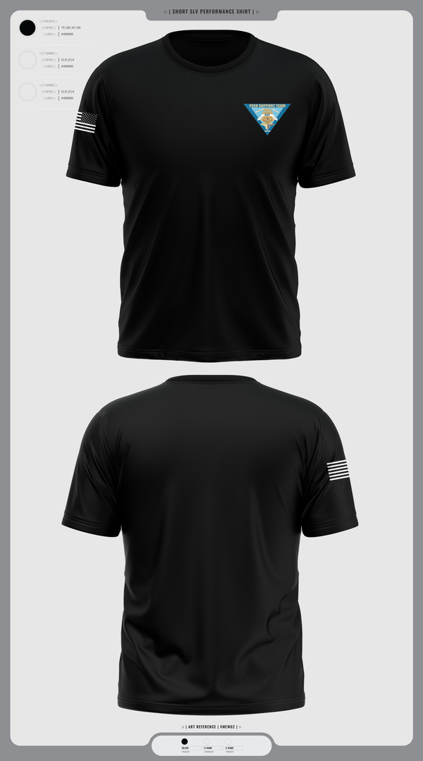 Short Sleeve Performance Shirt, Montgomery County Police Peer Support Team, Police, Teamtime, Team time, sublimation, custom sports apparel, team uniforms, spirit wear, spiritwear, sports uniforms, custom shirts, team store, custom team store, fundraiser sports, apparel fundraiser