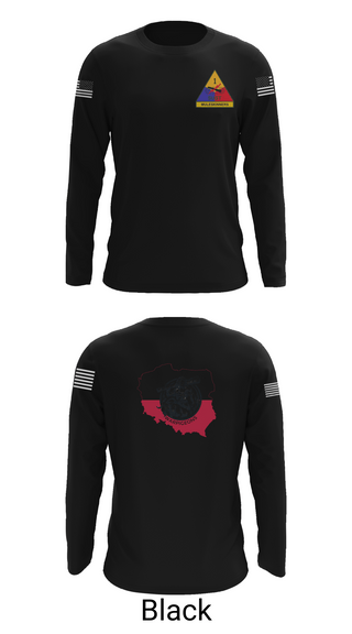Long Sleeve Performance Shirt, 261st BSC CAVEMAN PLT, , Teamtime, Team time, sublimation, custom sports apparel, team uniforms, spirit wear, spiritwear, sports uniforms, custom shirts, team store, custom team store, fundraiser sports, apparel fundraiser