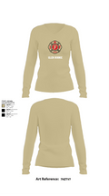 Glen Burnie 74238111 Women's Long Sleeve V-neck Shirt - 82